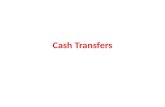 Cash transfers