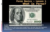 What is Forex - Forex Learning tutorial