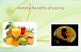 Fertility Benefits Of Juicing