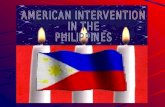 American intervention in the philippines