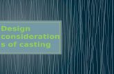 Design considerations of casting presentions in collage