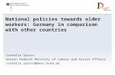 National policies towards older workers: Germany in comparison with other countries