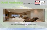 Dosti Ambrosia Wadala - Price, Location, Plans, detail and Reviews