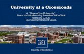 University at a Crossroads