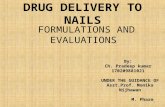 Drug delivery to nail