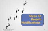 Steps for breach notification