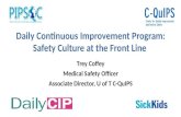Daily continuous improvement program   safety culture at the front line