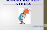 Managing Heat Stress 2011