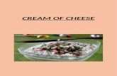 Cream of cheese