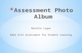 Assessment photo album natalie Logan