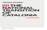 The National Transition of Catalonia - White Paper Synthesis