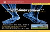 2014 American Orthopaedic Foot & Ankle Society (AOFAS) Advanced Foot and Ankle Course: A Case Based Approach