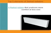 Top elements of Stelrad radiators