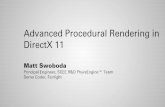 Advanced Procedural Rendering in DirectX11 - CEDEC 2012