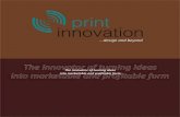 Print Innovation Overview