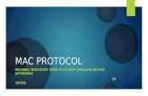 Mac protocol