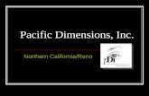 Nor Cal Pacific Dimensions Presentation