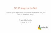 2013 Enterprise Track, 3D Spatial Analysis in the Web by Brady Hustad and Cherie Jarvis