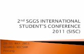 2nd sggs international student’s conference 2011 (sisc