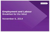 Edmonton Employment and Labor presentation autumn 2014