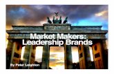 Market Makers: Leadership Brands