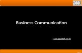 Bussiness communication