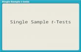 What single samples t test (2)?