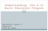 Understanding the k 12 basic education program updated 042312
