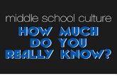 Middle school culture slides