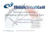 Small Cell Timing and Sync Presentation SCA 2013