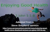 Enjoying Good Health, 3 John 1-8