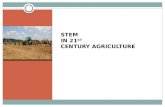 STEM in 21st Century Agriculture
