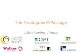 The Analogues R-Package - Ramirez-Villegas
