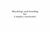 TLI 2012: Physiology and breeding for complex constraints in legumes