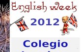 Presentación english week 2012