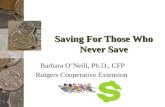 NJCFE symposium saving strategies for those who don't save-12-11