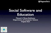 Social Software and Education