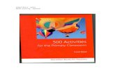 Review  500 activities for the primary classroom