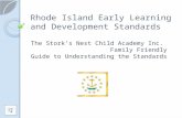 Storks Nest and Rhode Island Early Learning and Development program (RIELDS)