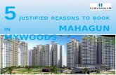 Five justified reasons to book in mahagun mywoods