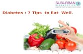 health Tip by Suburban Diagnostics series 14