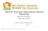 NCICU Deans Sept 2014