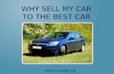 Why Sell My Car to the Best Car Dealer