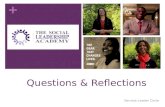 The Social Leadership Academy - Questions & Reflections