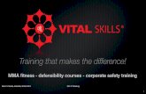 Vital skills the ultimate health training concept in fitnessland!