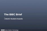 D&AD Student Awards - BBC interactive brief