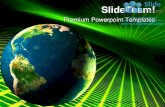 Earth in cyberspace globe power point templates themes and backgrounds ppt layouts
