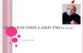 Jean baudrillard profile