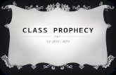 Class prophecy