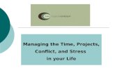 Time, stress, conflict presentation
